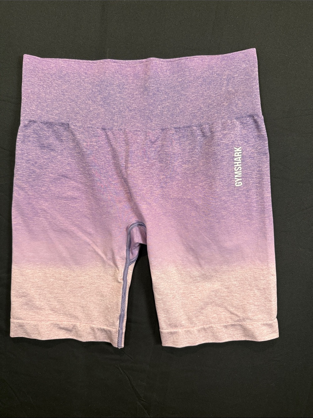 Gymshark Lavender to Light Pink Ombre Seamless Bike Shorts